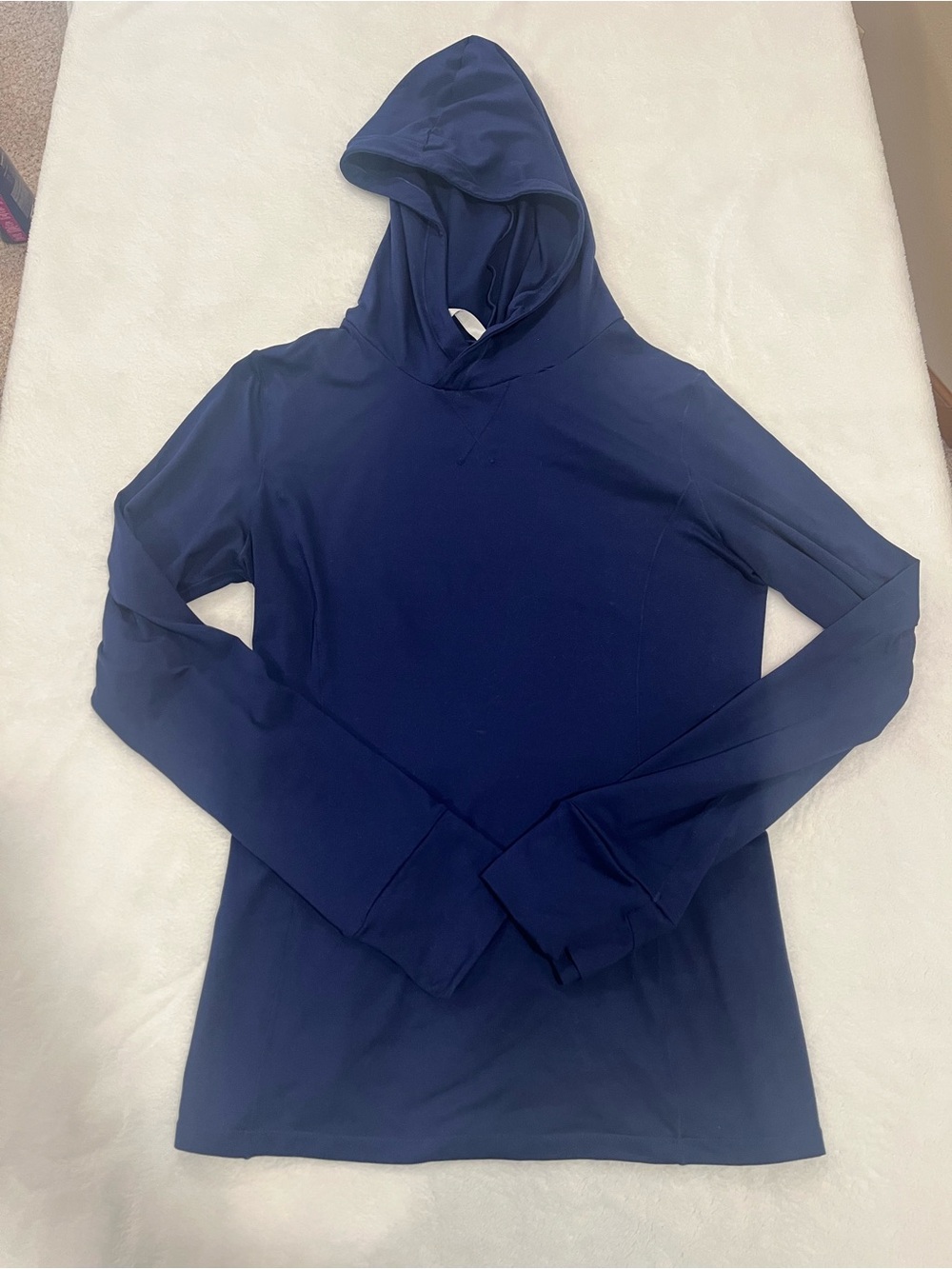 Fabletics Navy Blue Activewear Hoodie - Small